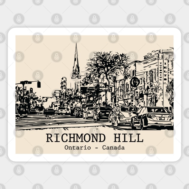 Richmond Hill - Ontario Magnet by Lakeric